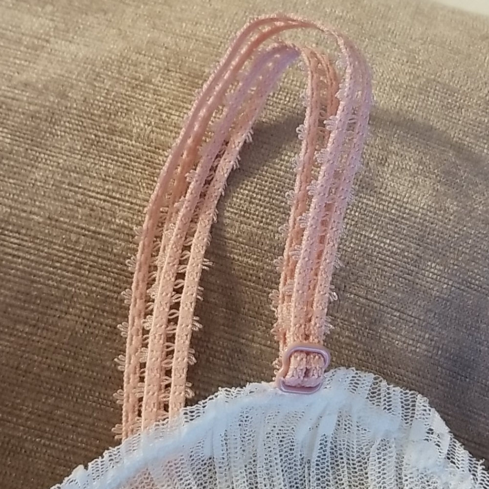 Free People Gabriella Lace Bra in Ivory Small - Picture 8 of 15